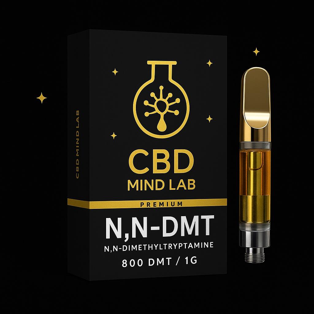 Premium NN DMT 800MG 1ML Vape and Battery