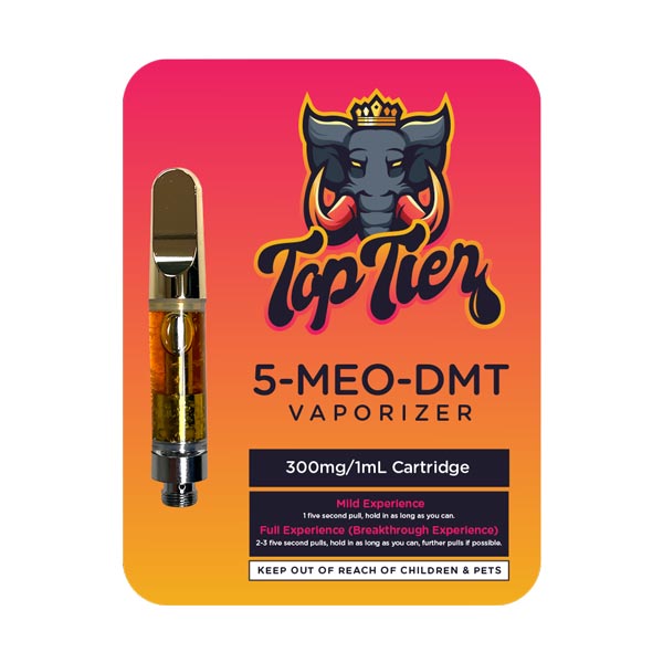 Top Tier 5MEO DMT Vaporizer 300mg/1mL Cartridge
